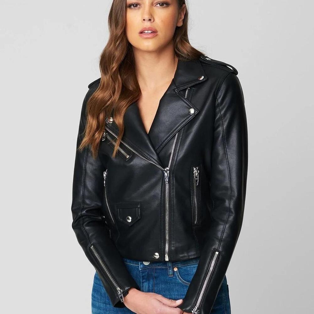Blank nyc faux leather jacket